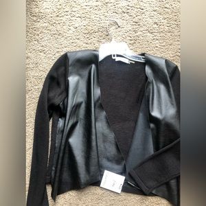 W. Black, sweater-jacket. Very good condition.